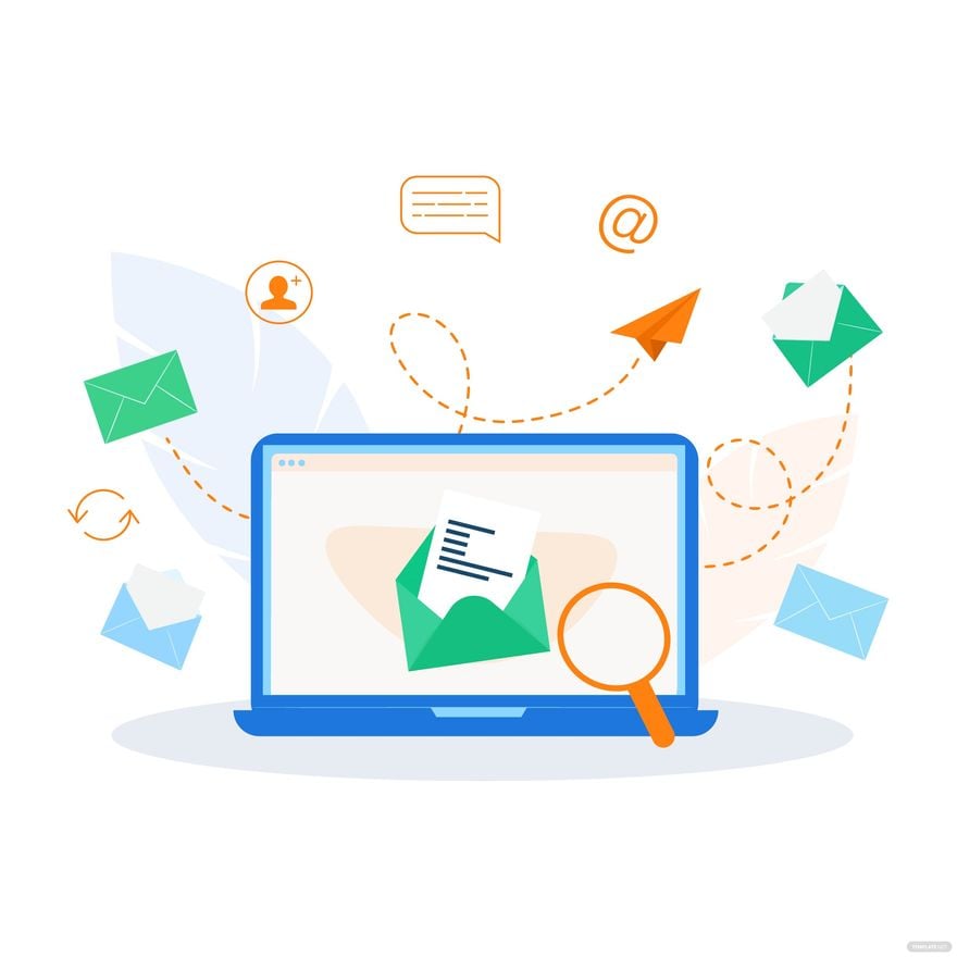 Email Marketing Vector in Illustrator, EPS, SVG, JPG, PNG
