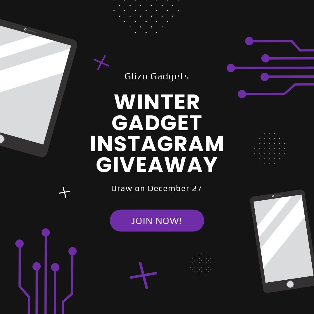 Free Seasonal Instagram Giveaway Template