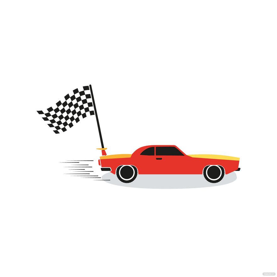 Free Fast Racing Flag Vector