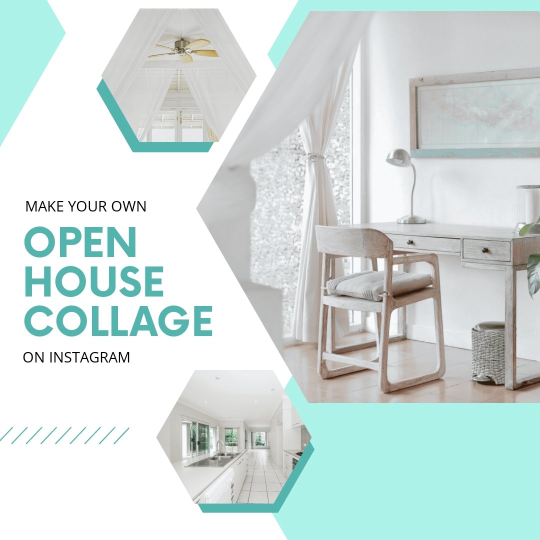 Open House Instagram Collage Template