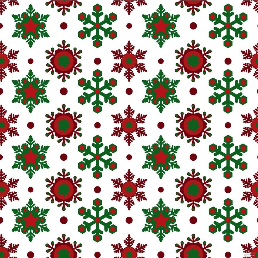 Snowflake Pattern Vector