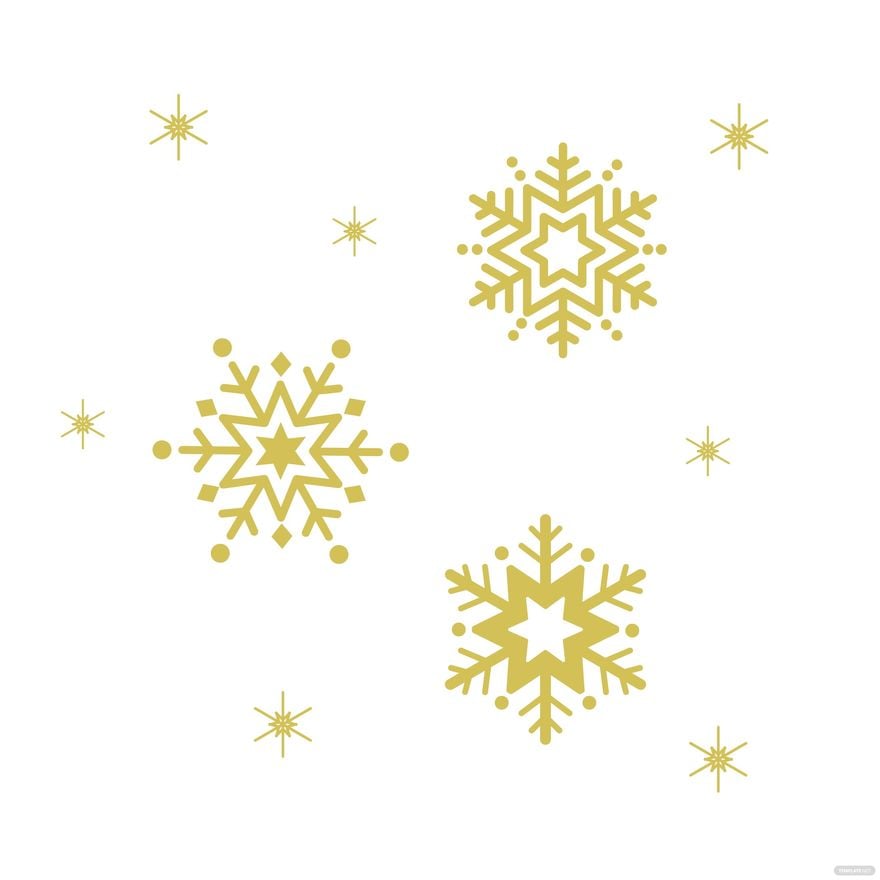 Star Snowflake Vector