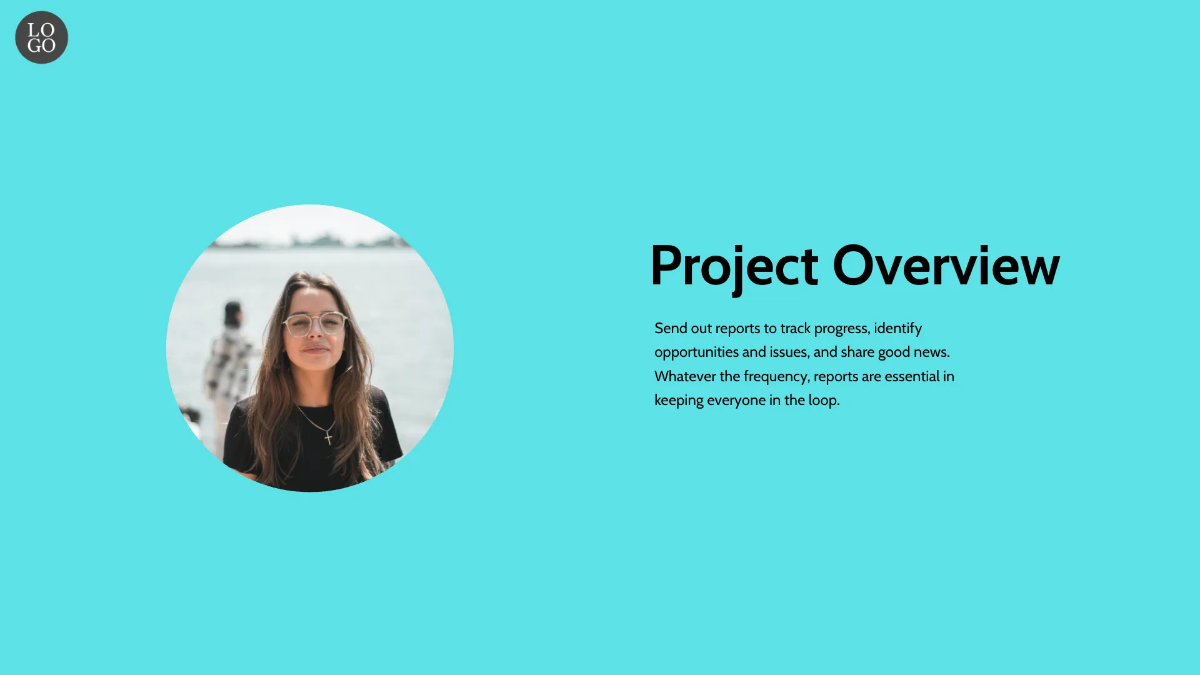 Free Business Project Report Video Template to Edit Online
