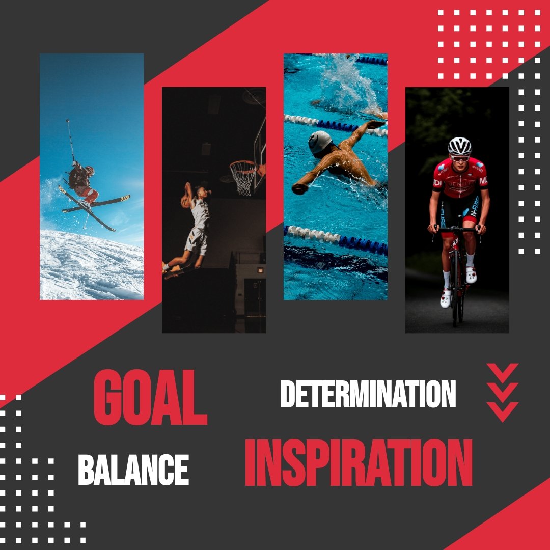 Sports Instagram Collage Template