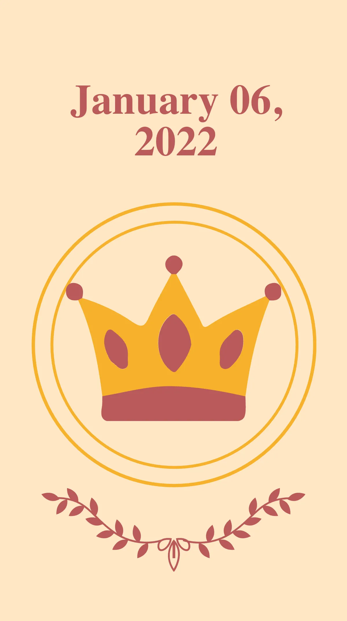 Free Happy Epiphany Day Instagram Story Template to Edit Online