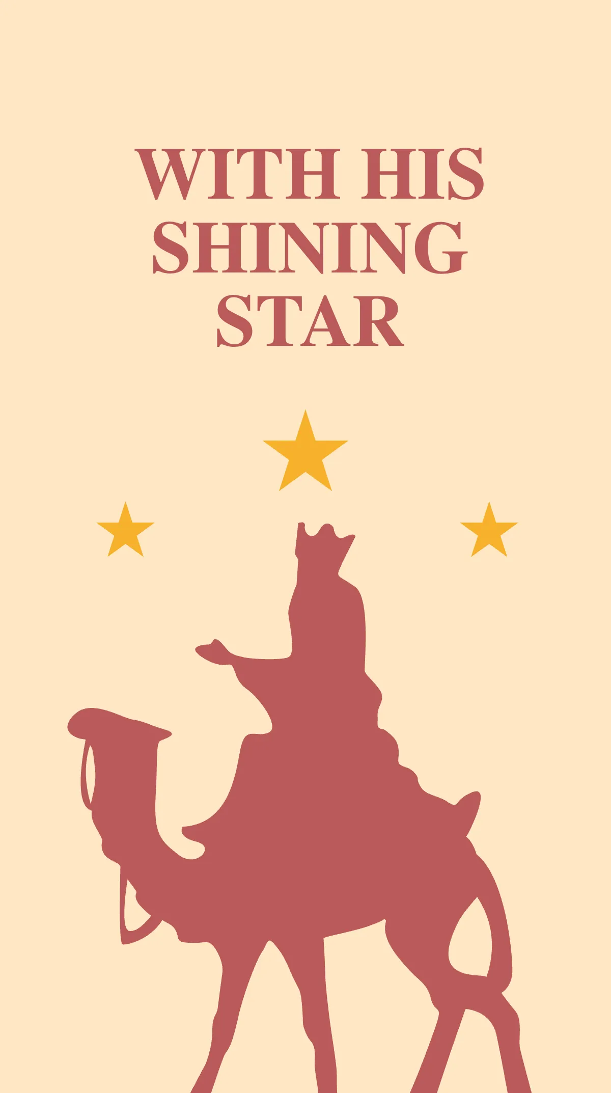 Free Happy Epiphany Day Instagram Story Template to Edit Online