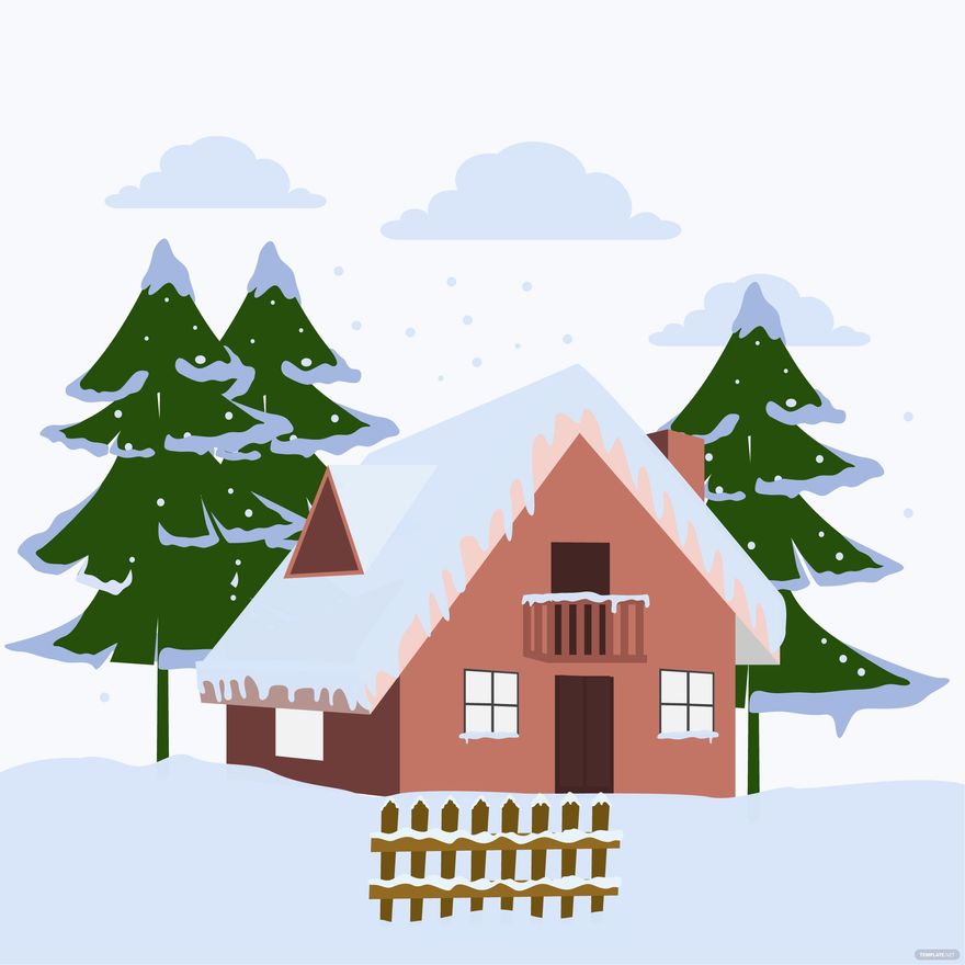 Free White Winter Vector | Template.net