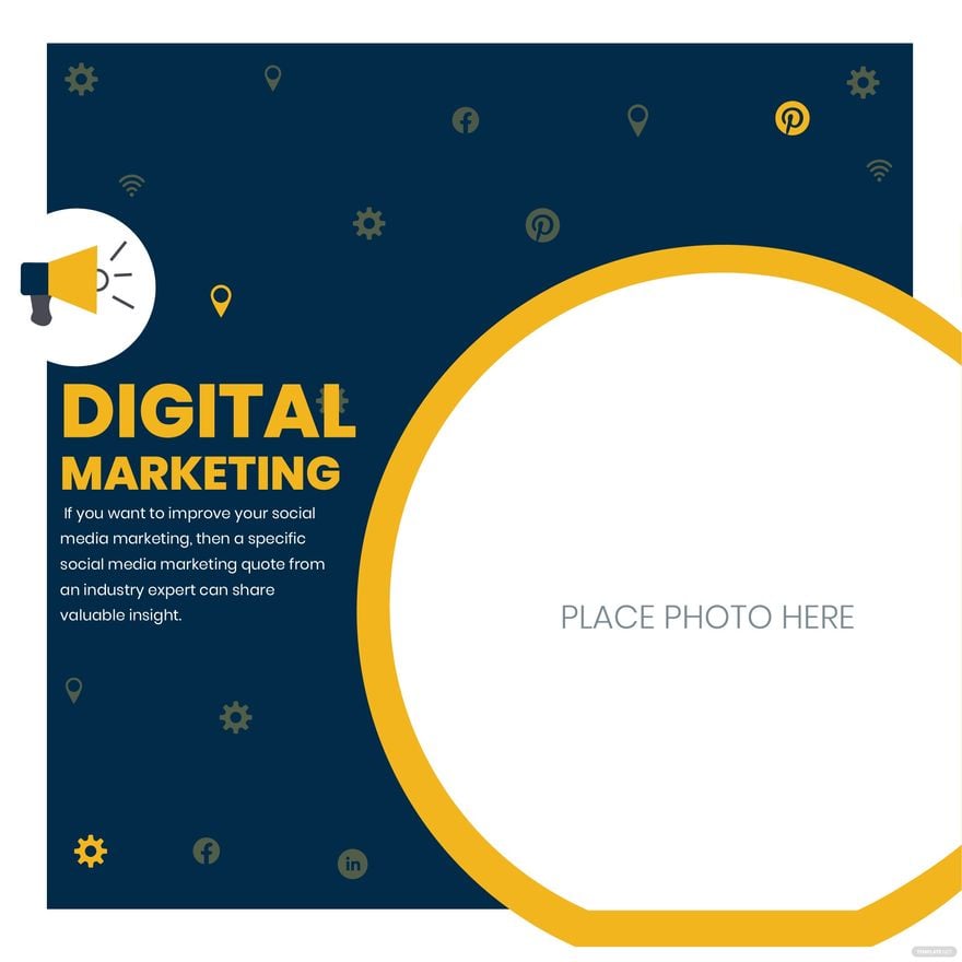 Marketing Banner Vector in Illustrator, EPS, SVG, JPG, PNG