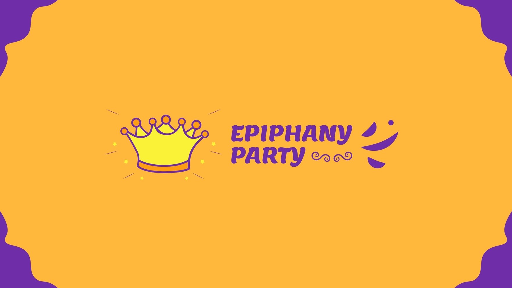 Epiphany Party Youtube Banner Template