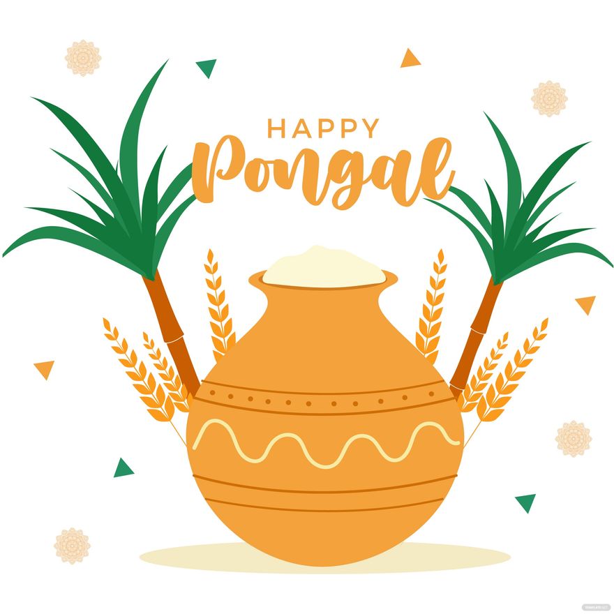 Free Pongal Festival Vector