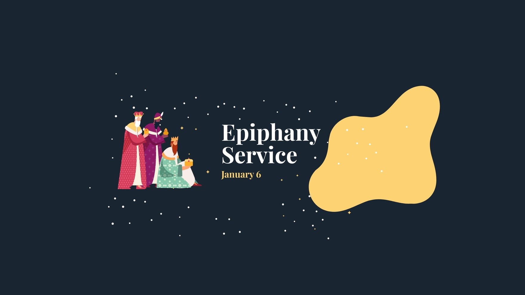 Epiphany Service Youtube Banner