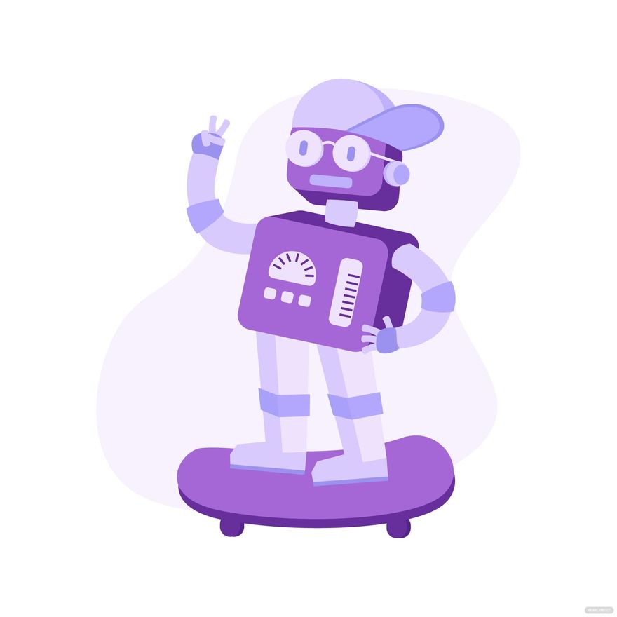 Cool Robot Vector in Illustrator, SVG, JPG, EPS, PNG - Download | Template.net