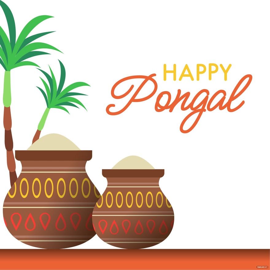 Free Pongal Day Vector