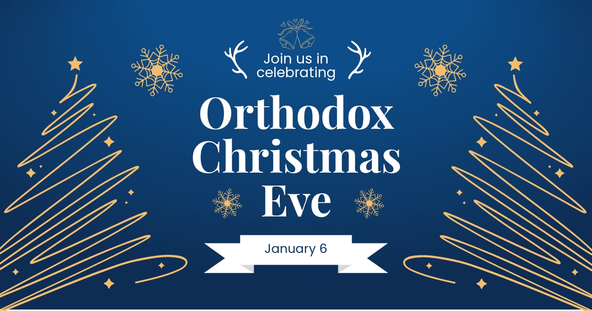 Orthodox Christmas Templates Design, Free, Download