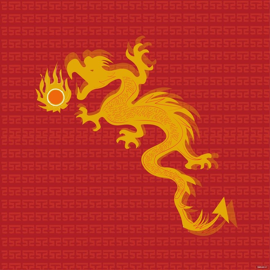 Chinese Dragon Vector in Illustrator, EPS, SVG, JPG, PNG