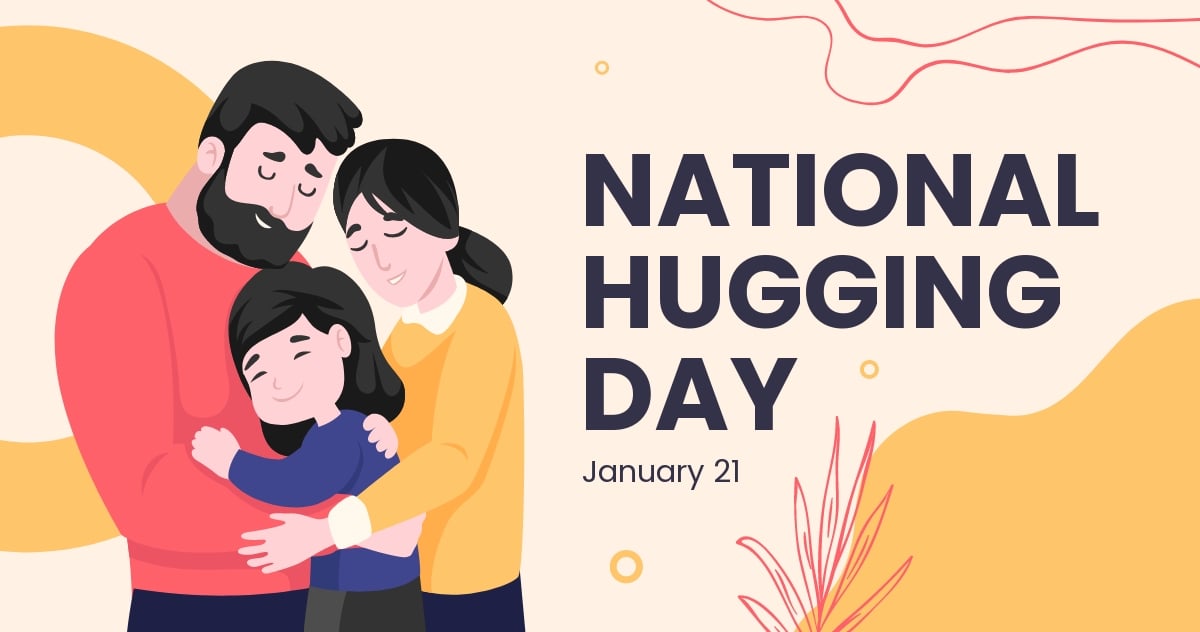 National Hugging Day Facebook Post Template