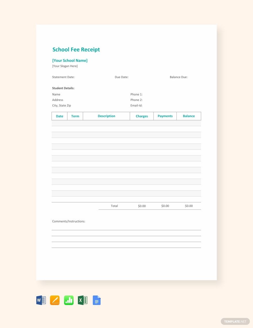 school-receipt-templates-documents-design-free-download-template