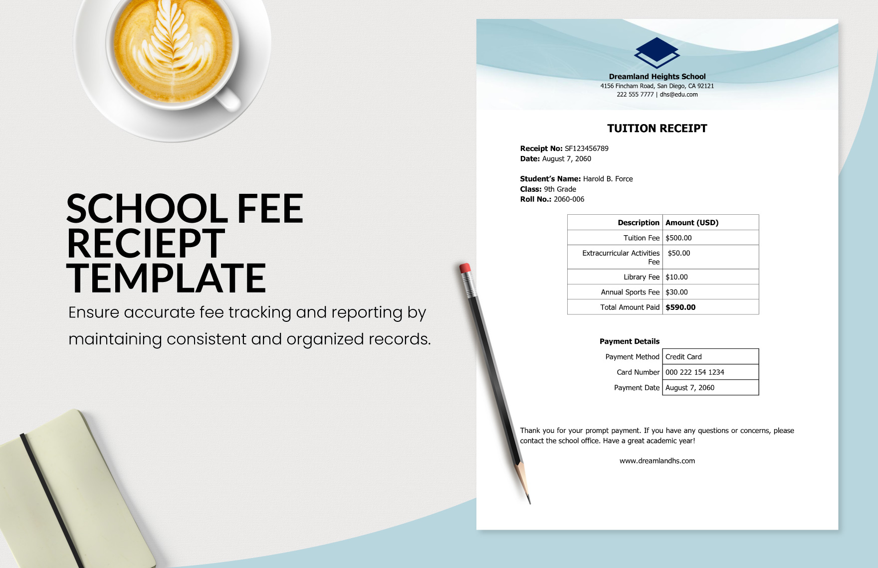 Membership Fee Receipt Template Download In Excel Google Sheets