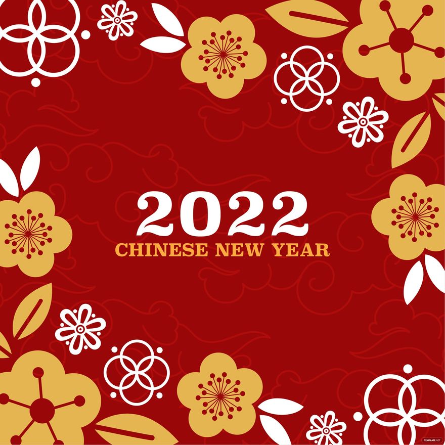 chinese new year tree vector