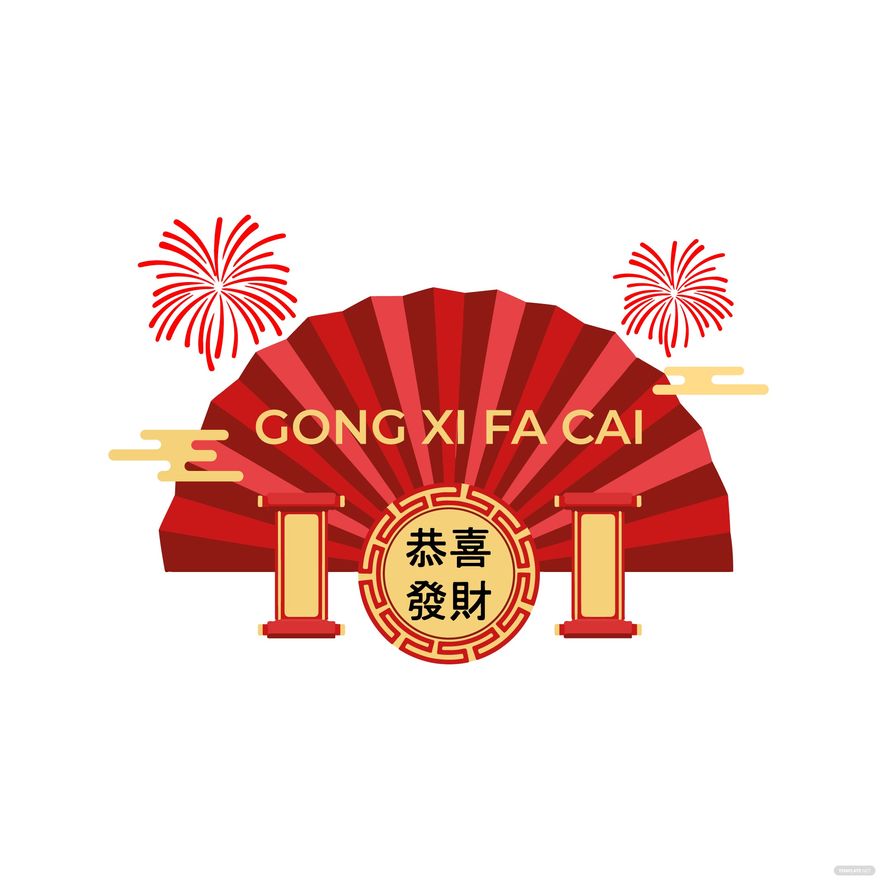 Free Chinese New Year Wishes Vector