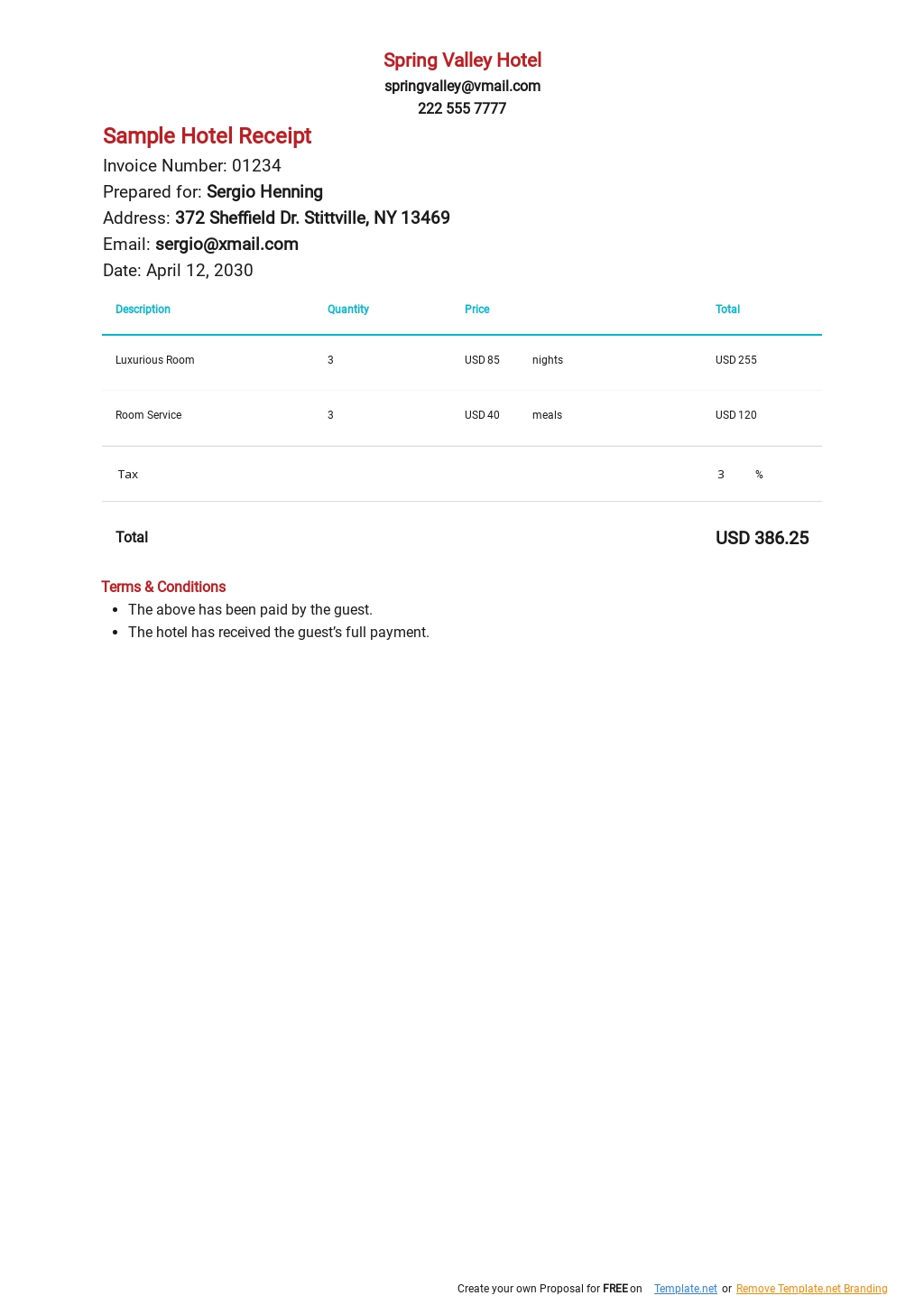 hotel-receipt-template-in-google-docs-google-sheets-excel-word-template