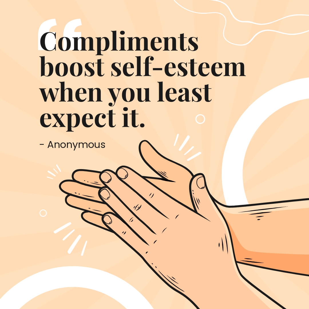 Compliment Quote Instagram Post Template