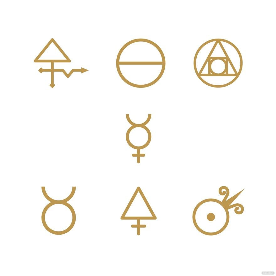 Free Alchemy Symbol Vector