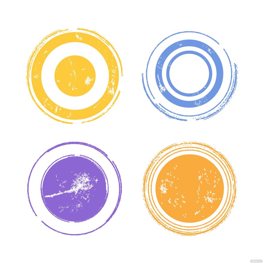 Grunge Circle Vector in Illustrator, EPS, SVG, JPG, PNG