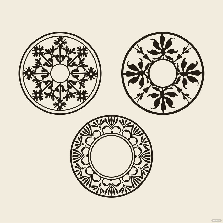 Circle template Vectors & Illustrations for Free Download