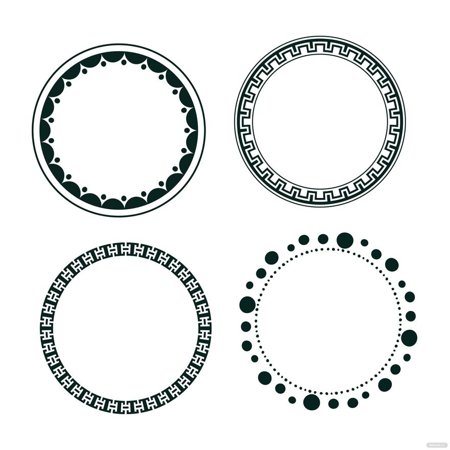 Circle Frame Vector