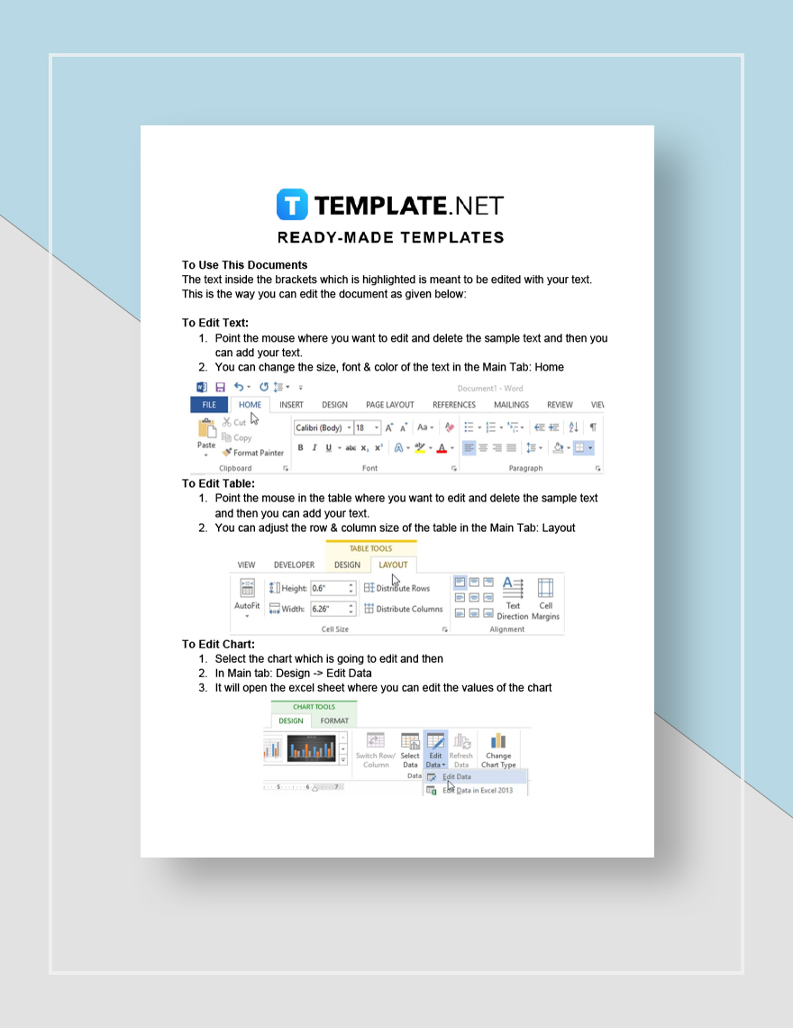 expense sheet Instructions