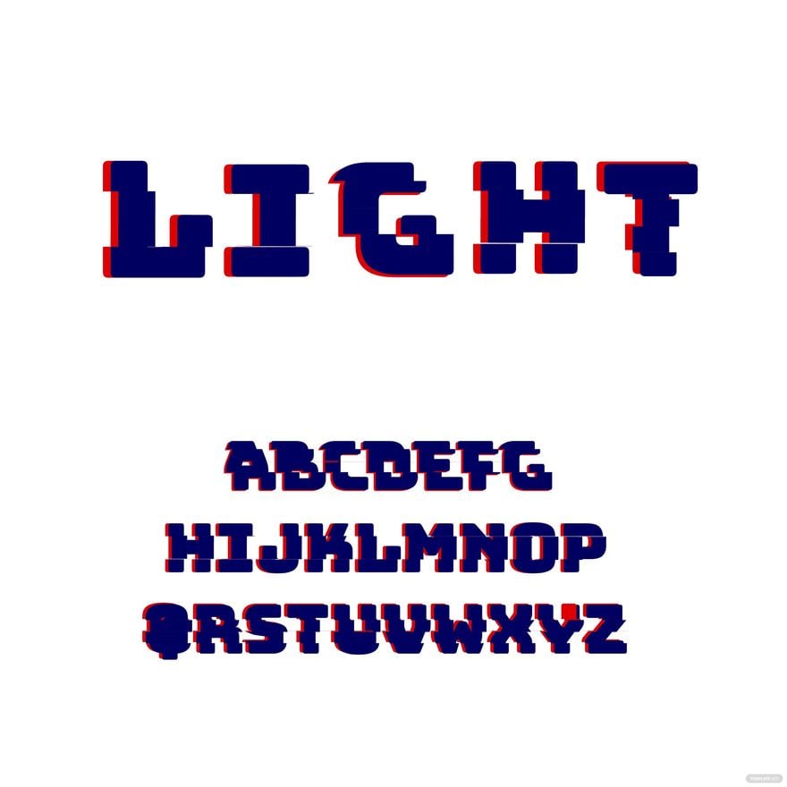 lightning font