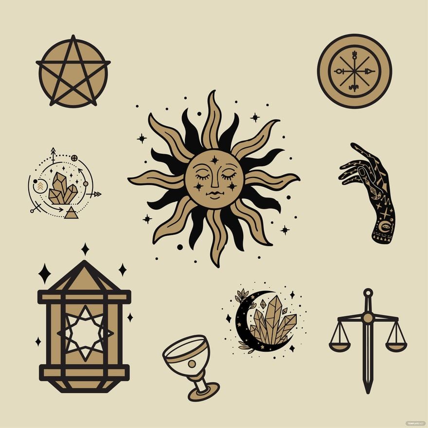 Free Esoteric Alchemy Vector