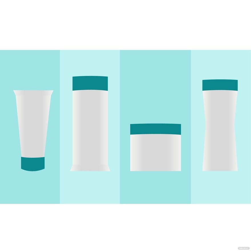 Free Skincare Packaging Vector