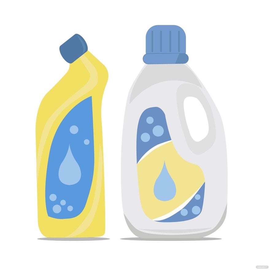 Detergent Packaging Vector in Illustrator, EPS, SVG, JPG, PNG