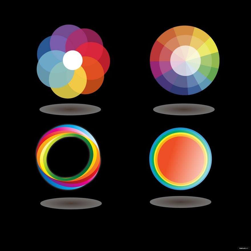 Rainbow Circle Vector