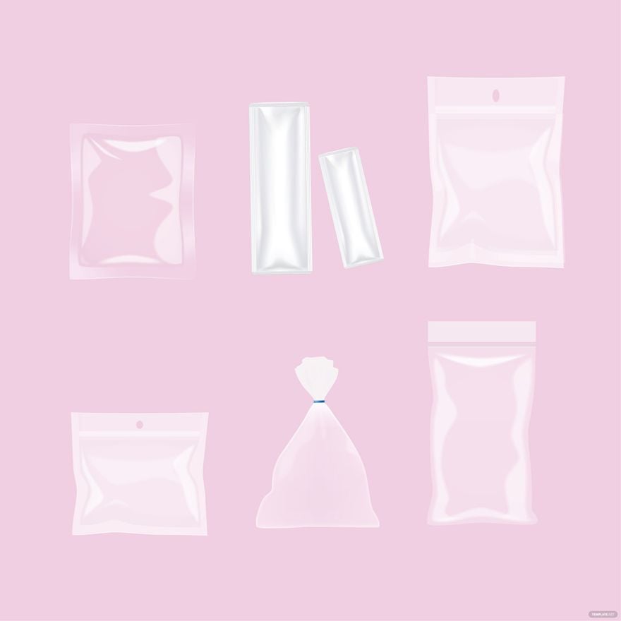 Transparent Plastic Bag PNGs for Free Download