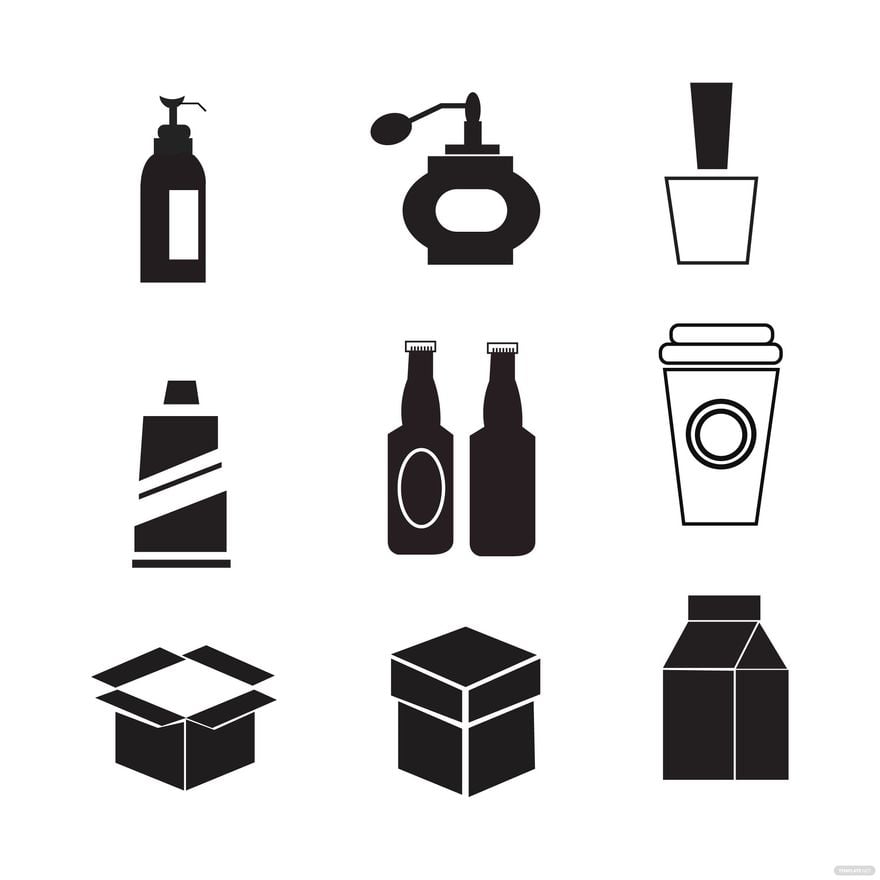 Packaging Icon Vector in Illustrator, EPS, SVG, JPG, PNG