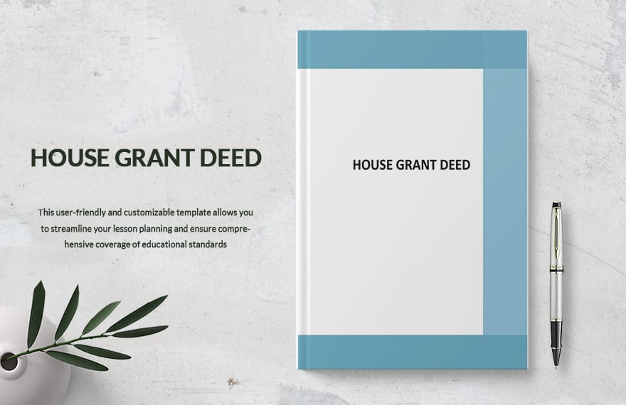 House Grant Deed Template  in Word, Google Docs, PDF, Apple Pages