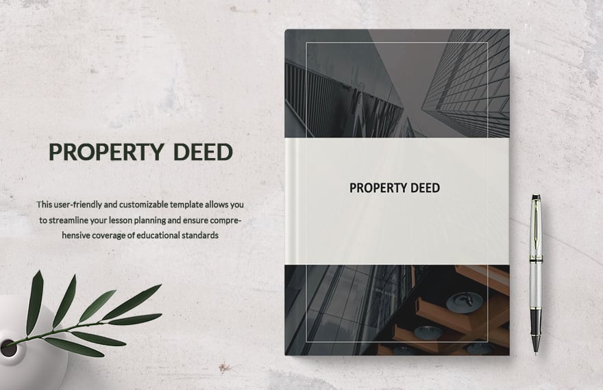 Property Deed Template