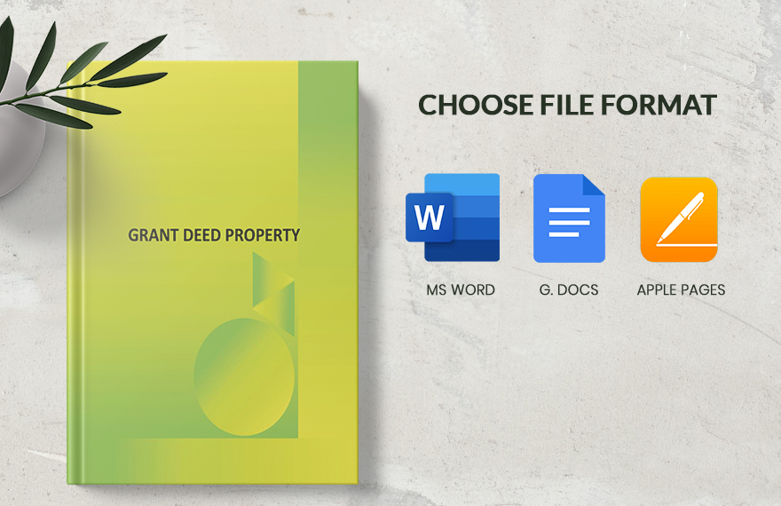 Grant Deed Property Template