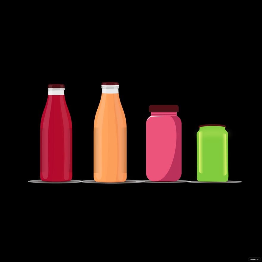 Free Bottle Packaging Vector in Illustrator, EPS, SVG, JPG, PNG