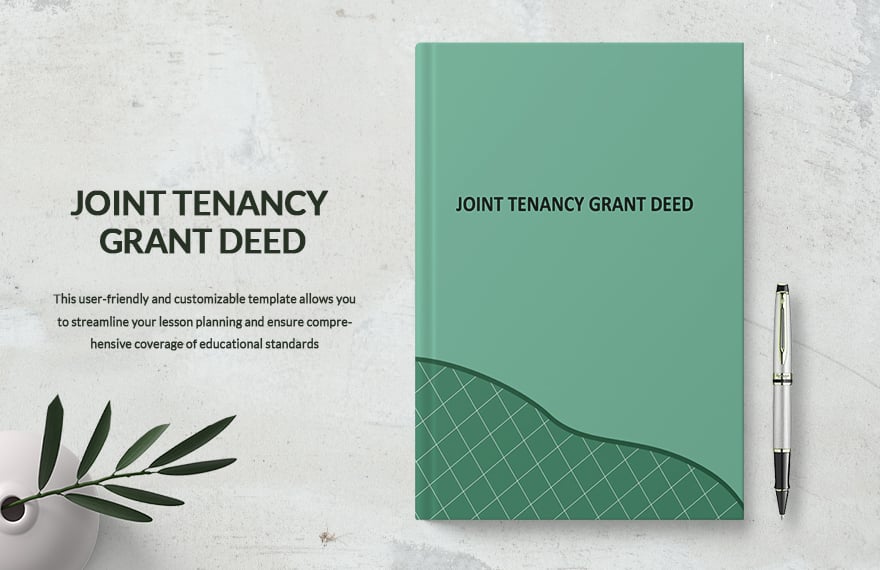 Joint Tenancy Grant Deed Template
