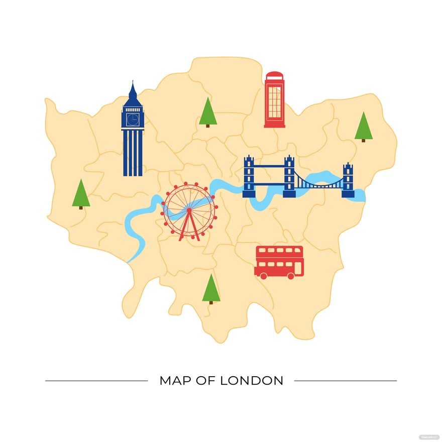 London Map Vector