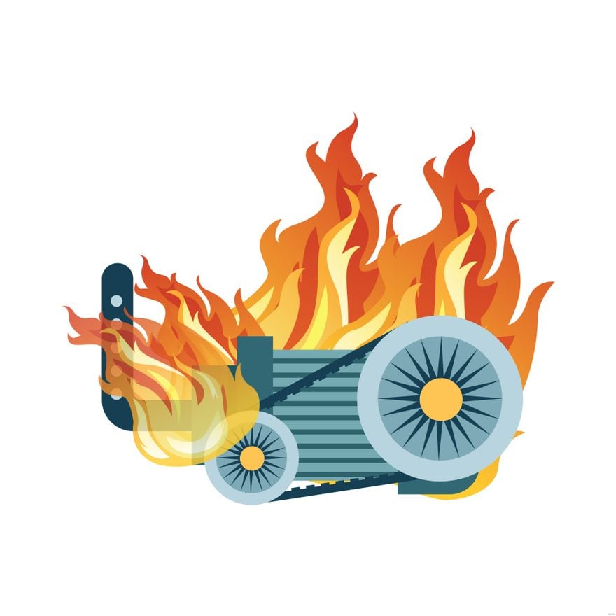 Free Fire Engine Illustration - EPS, Illustrator, JPG, PNG, SVG |  