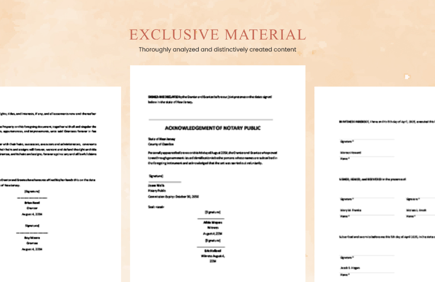 Limited Warranted Deed Template