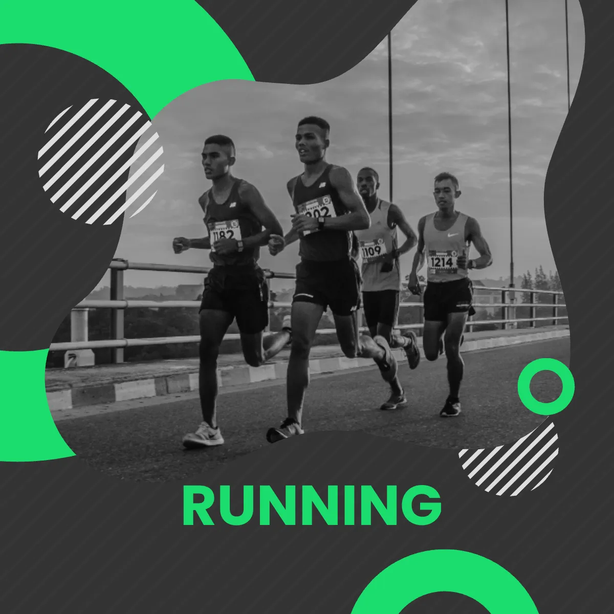 Free Fitness Activity Puzzle Post, Instagram, Facebook Template to Edit Online