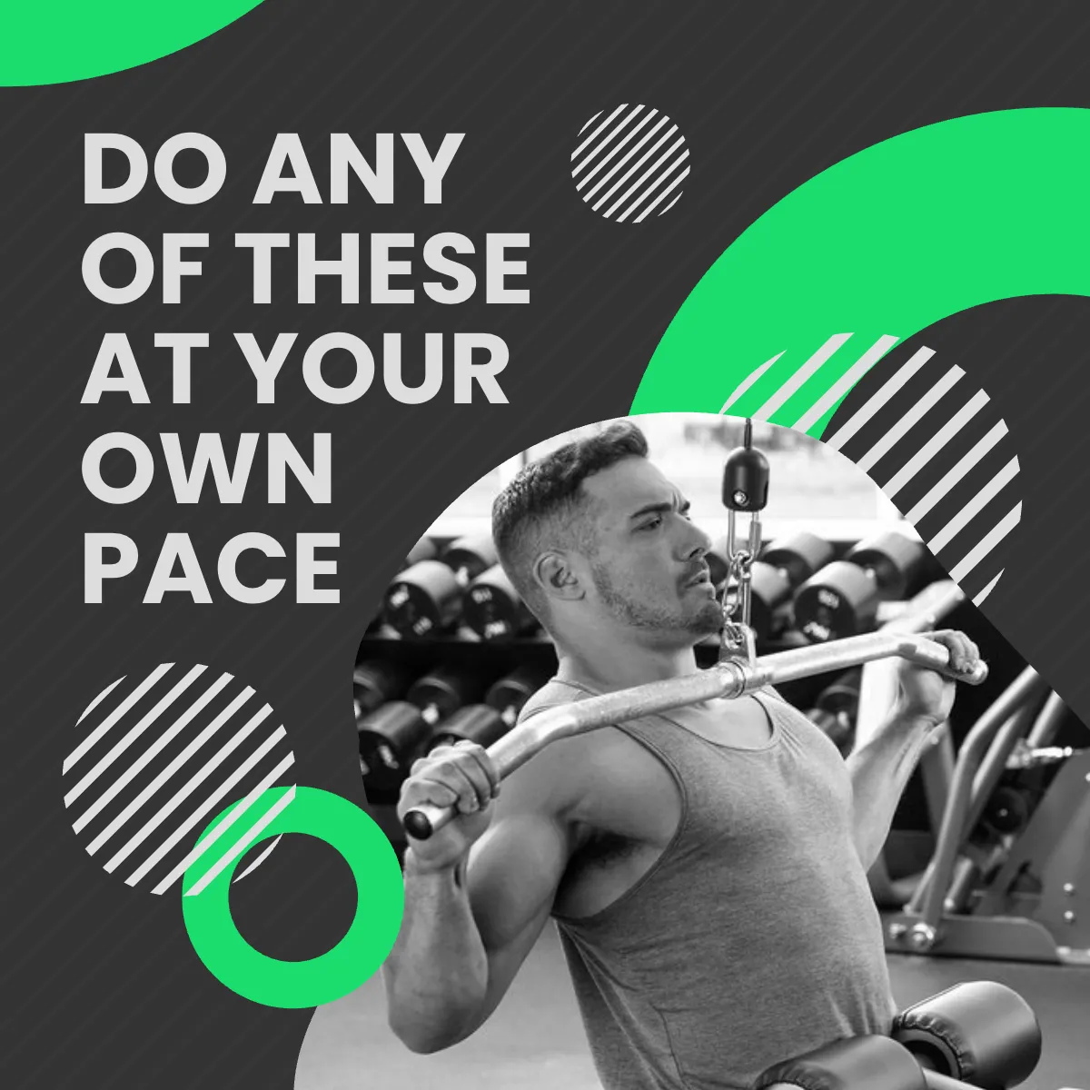 Free Fitness Activity Puzzle Post, Instagram, Facebook Template to Edit Online