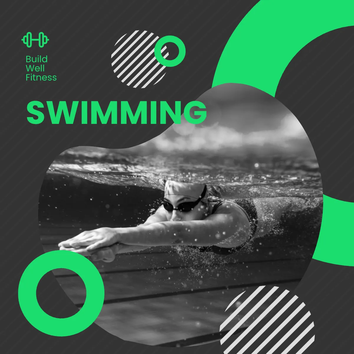 Free Fitness Activity Puzzle Post, Instagram, Facebook Template to Edit Online