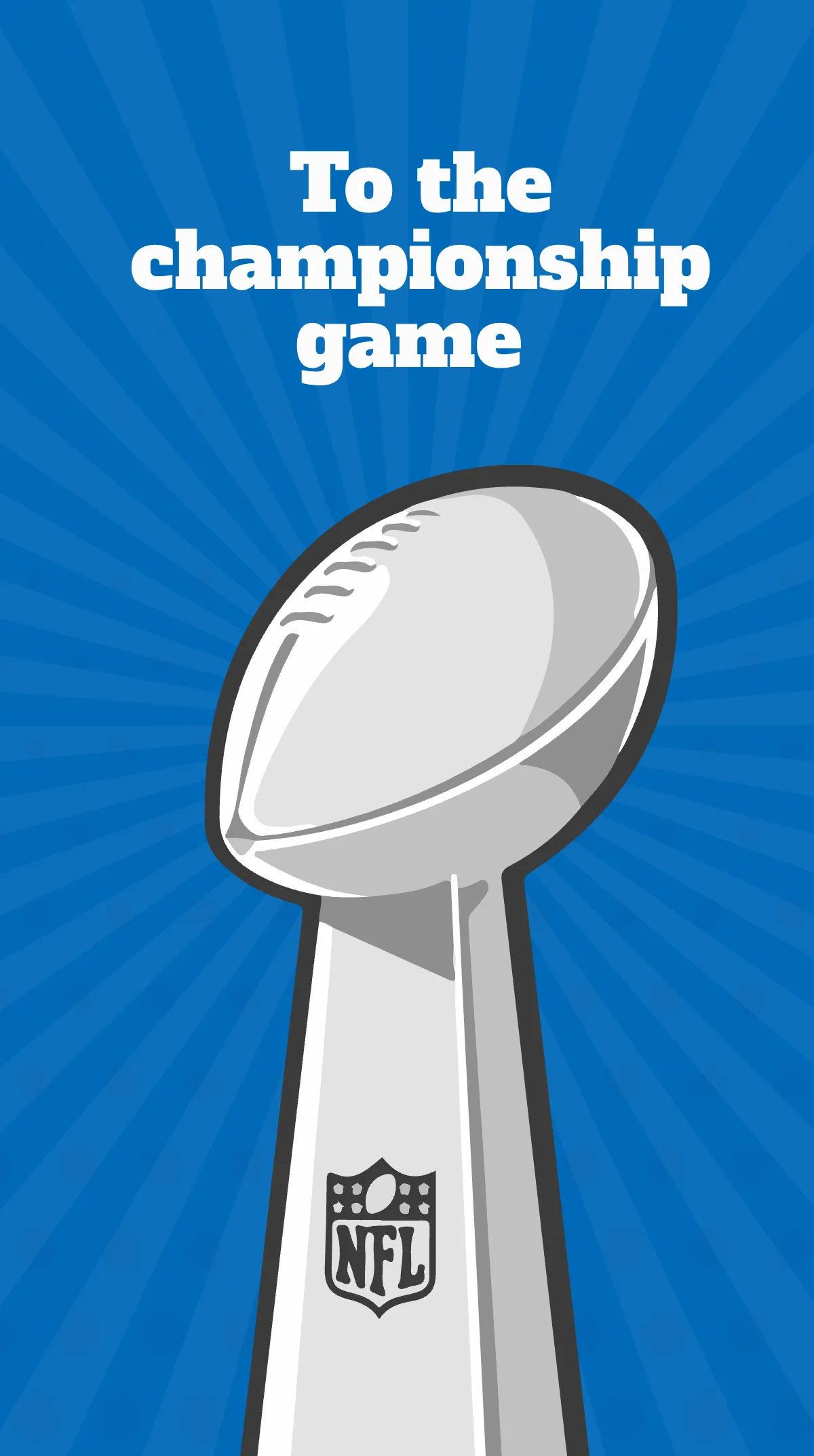 Free Super Bowl Sunday Instagram Story Template to Edit Online